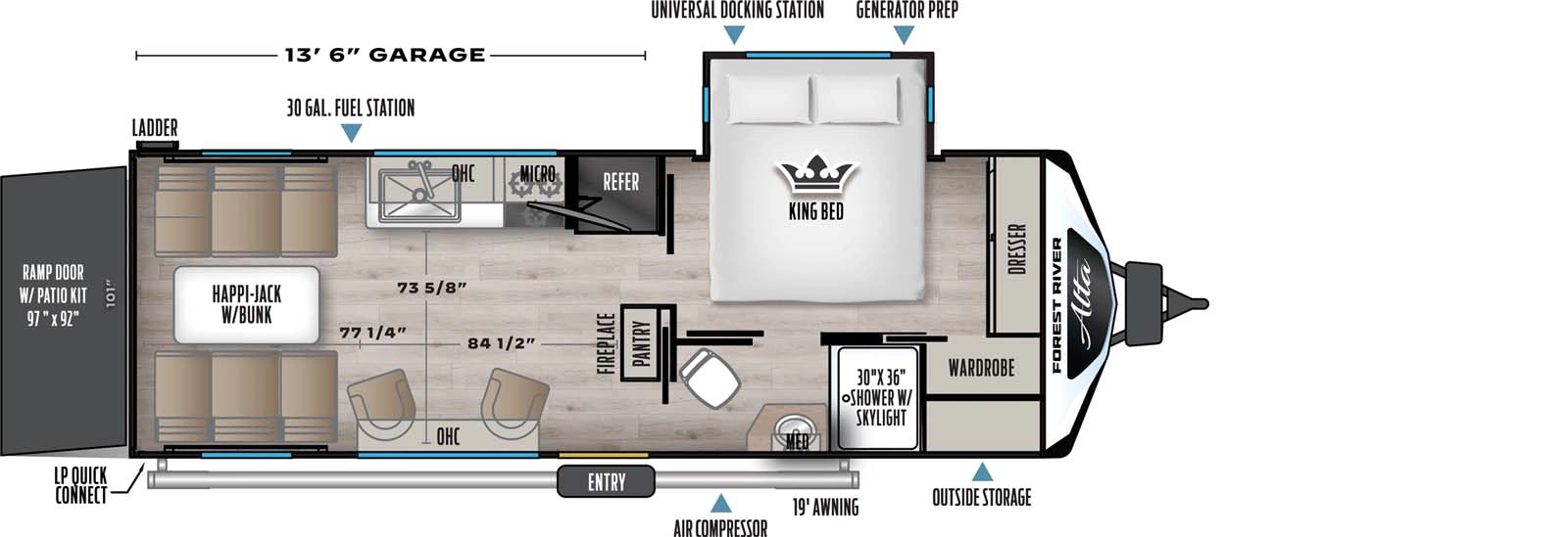 2400KTH Floorplan Image